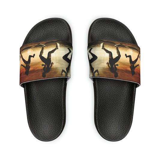 Men's Runner PU Slide Sandals