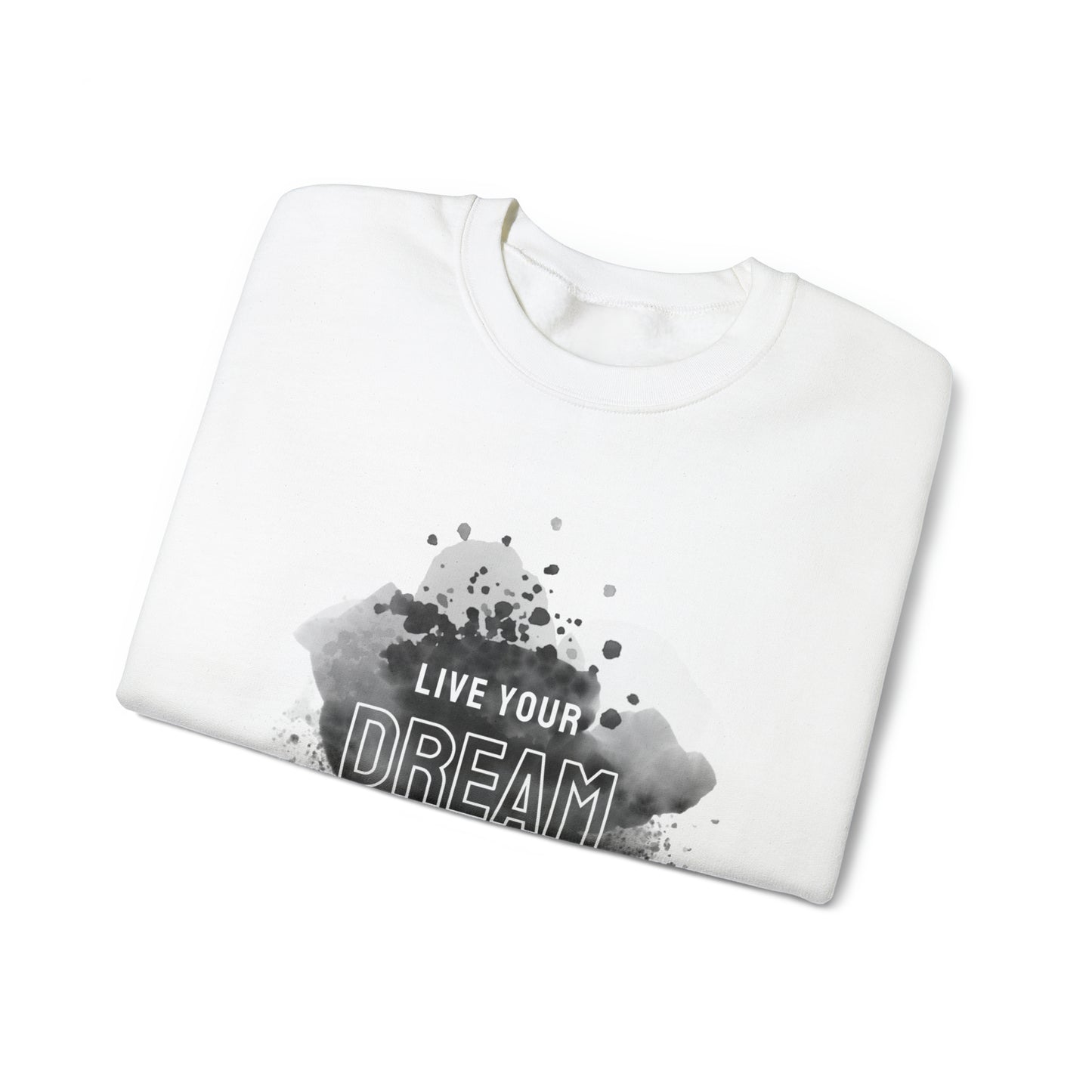 Live Your Dream | Live Your Purpose Unisex Crewneck Sweatshirt