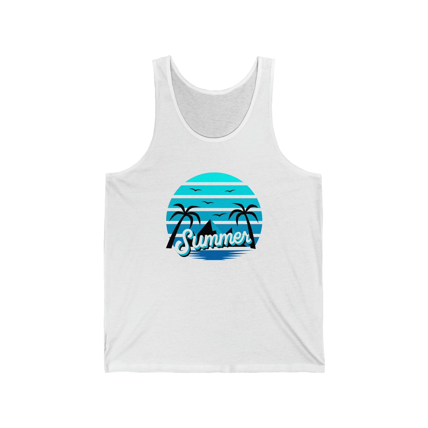 Men’s Retro Summer Jersey Tank