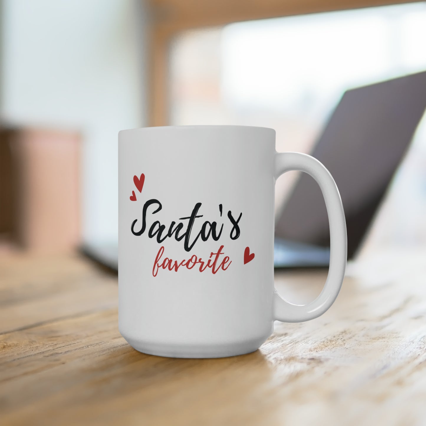 Santa's Favorite 15oz Ceramic Mug