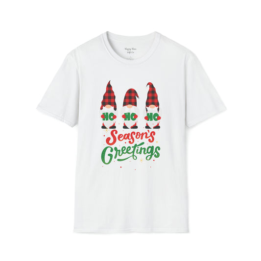 Unisex Gnomes Seasons Greetings T-Shirt