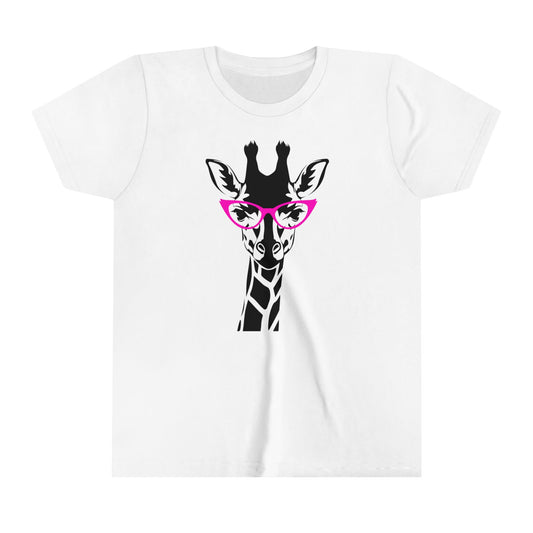 Giraffe in Glasses Youth Tee