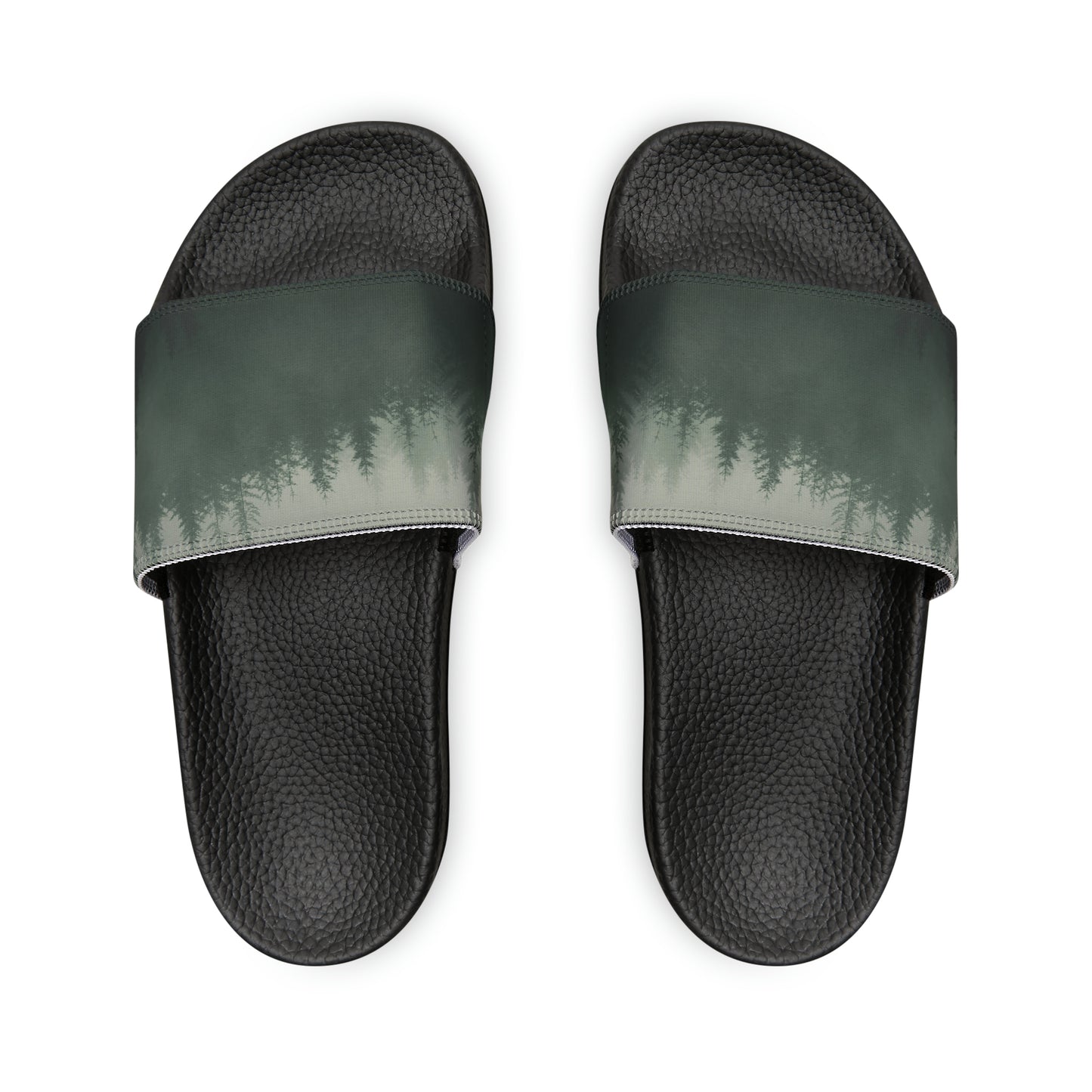 Men's Forest PU Slide Sandals