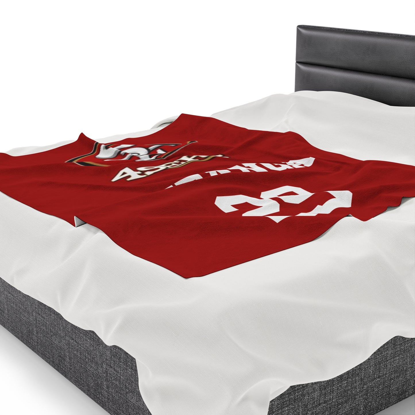 Special Custom Item: SF 49ERS HUFANGA #29 | Velveteen Plush Blanket