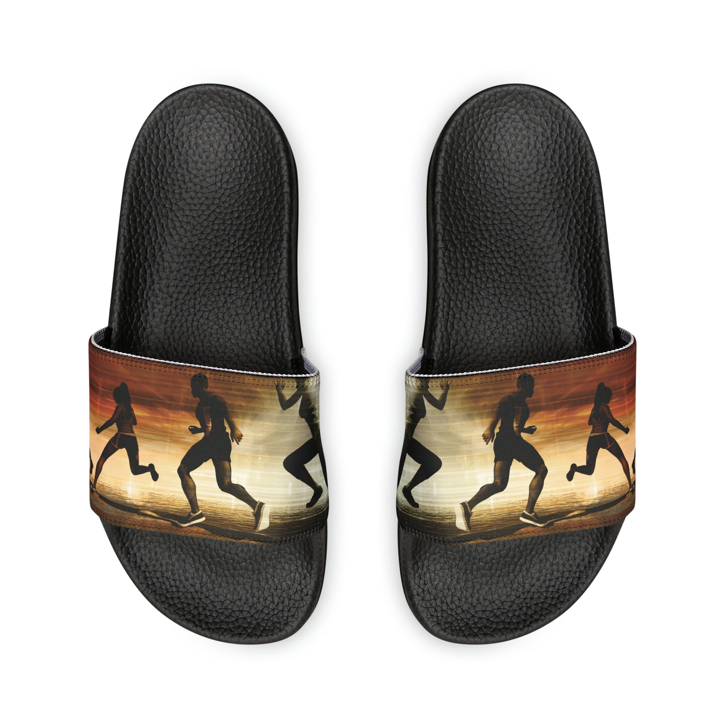 Men's Runner PU Slide Sandals