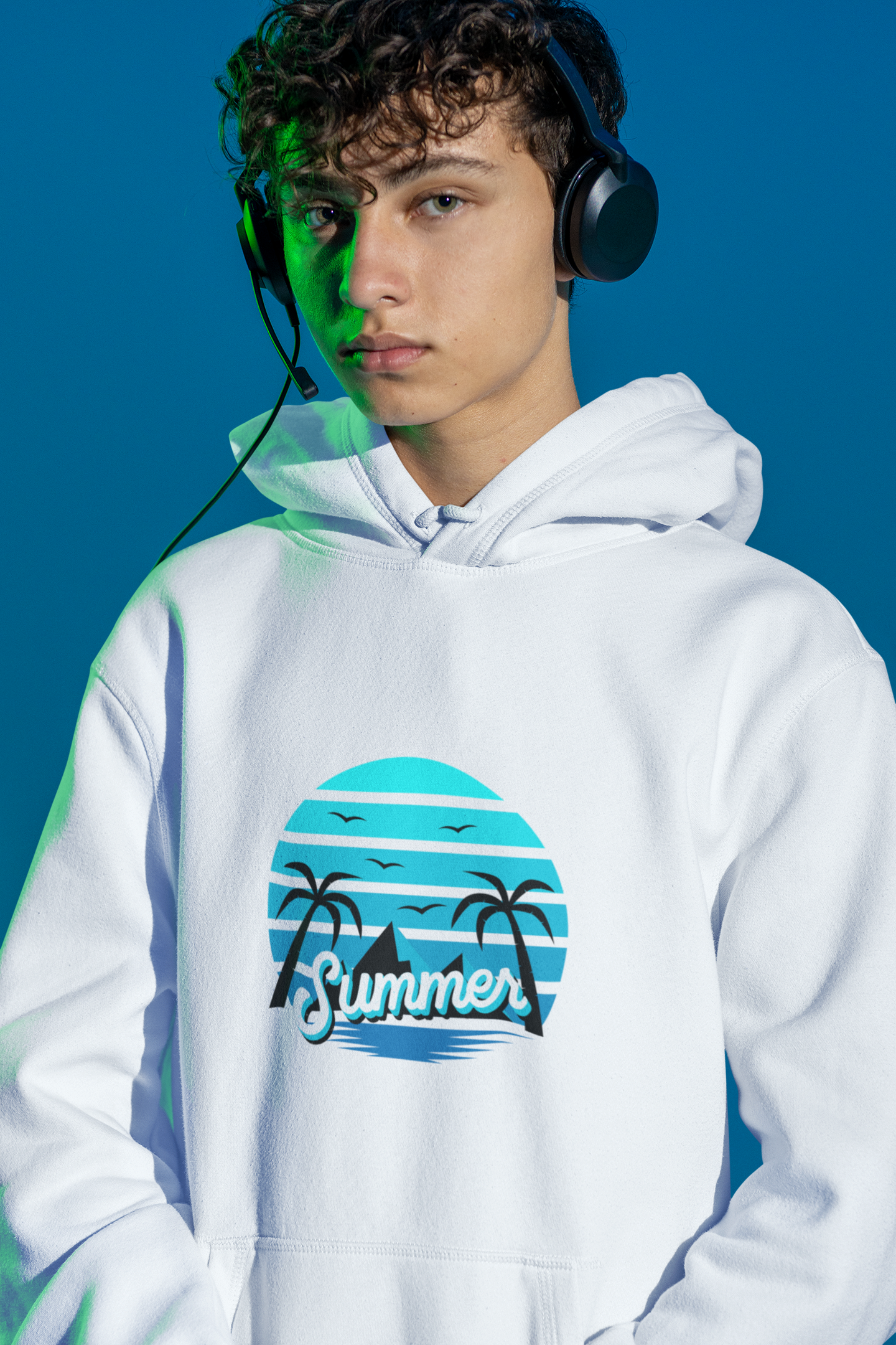 Youth Summer Hooded Sweatshirt