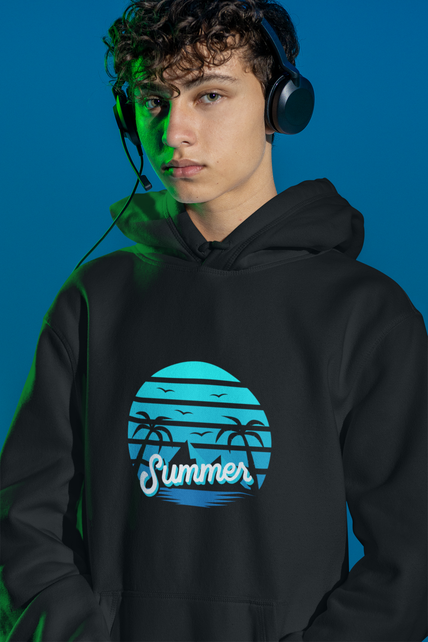 Youth Summer Hooded Sweatshirt