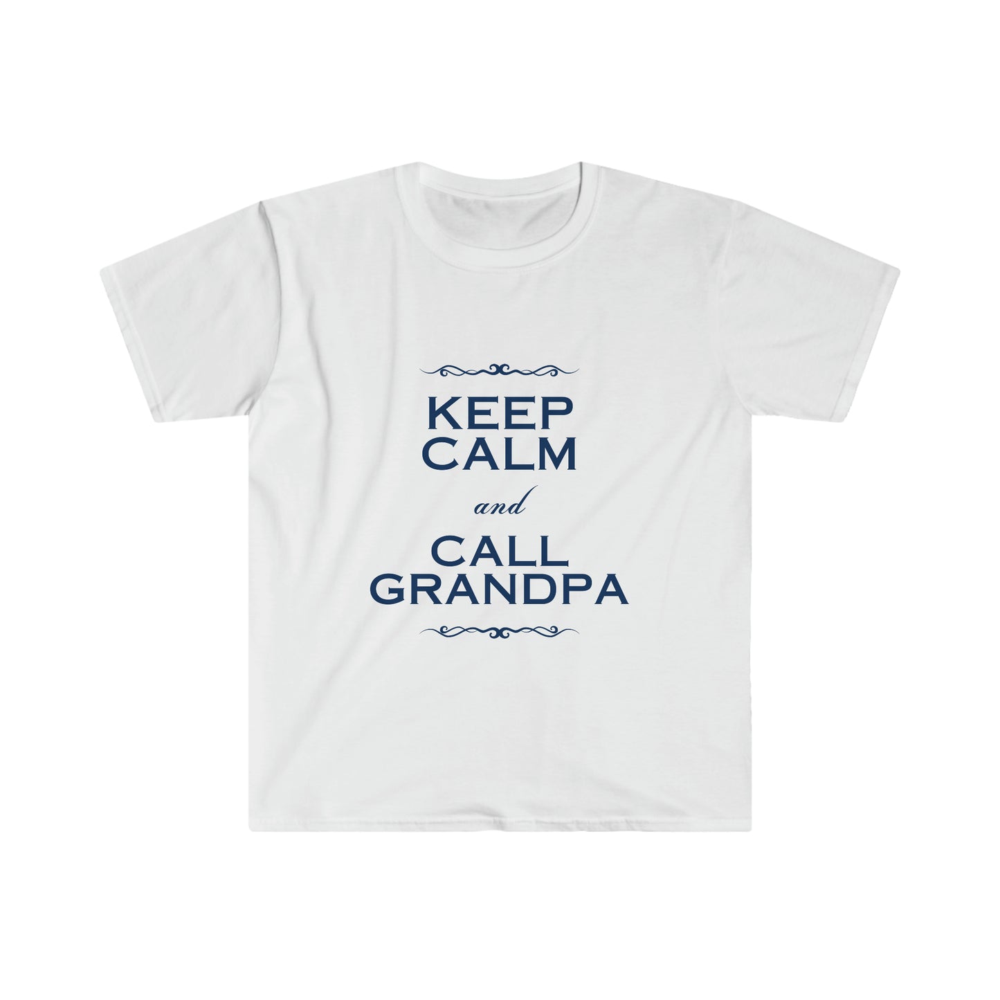 Keep Calm & Call Grandpa Softstyle T-Shirt