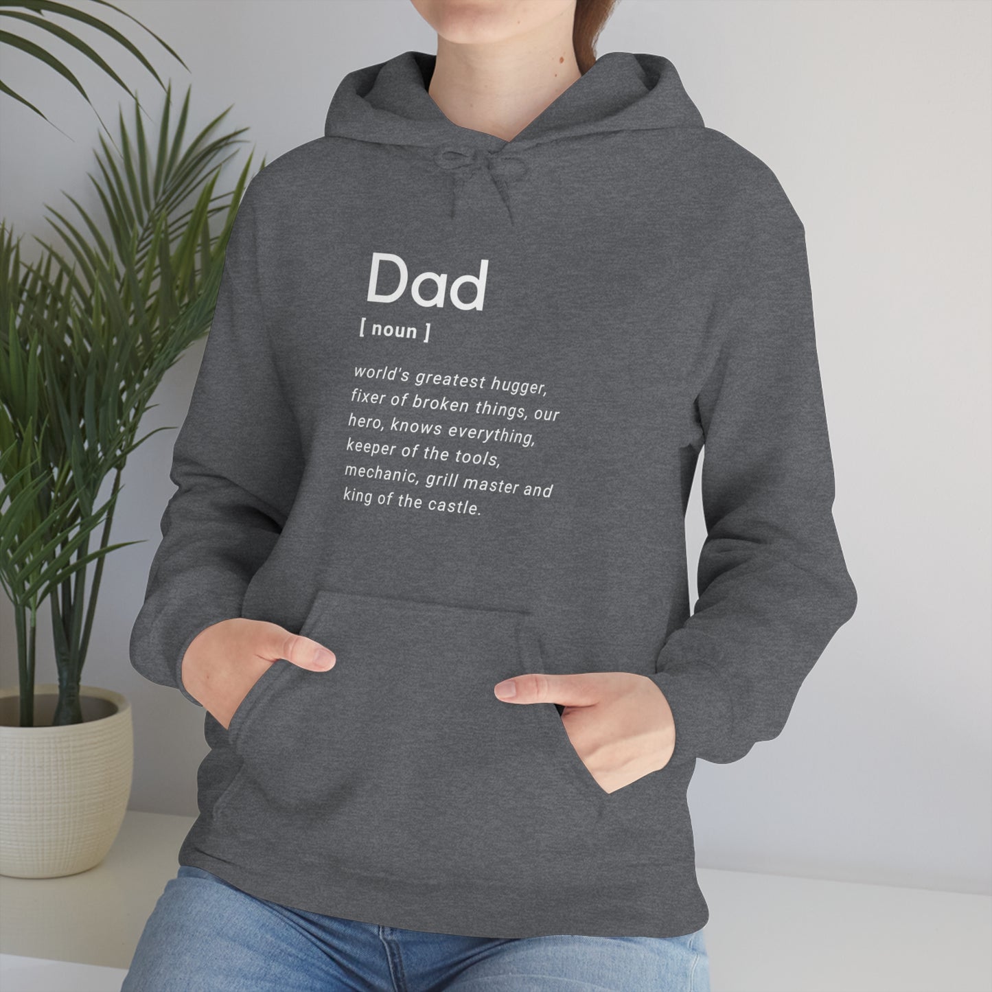 Dad Definition | Unisex Heavy Blend™ Hooded Sweatshirt