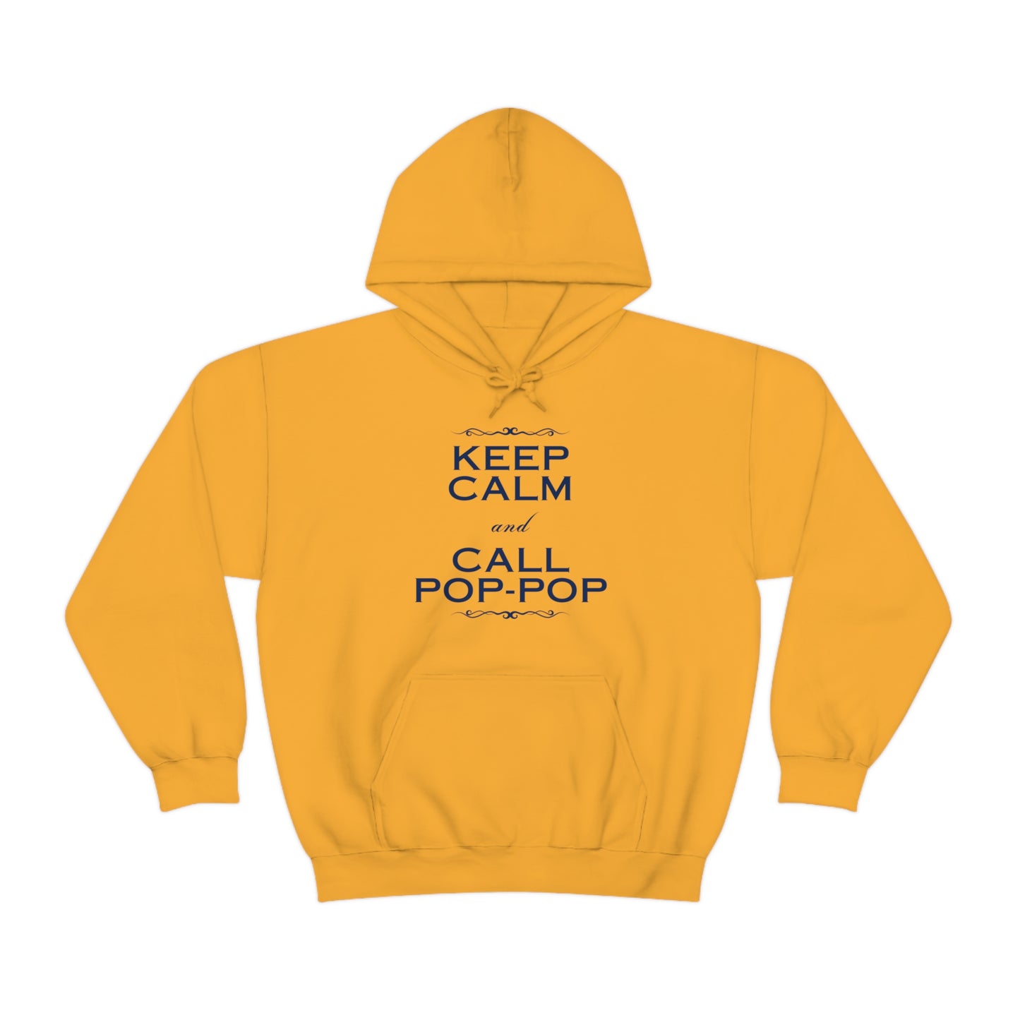 Keep Calm & Call Pop-Pop | Unisex Heavy Blend™ Hooded Sweatshirt