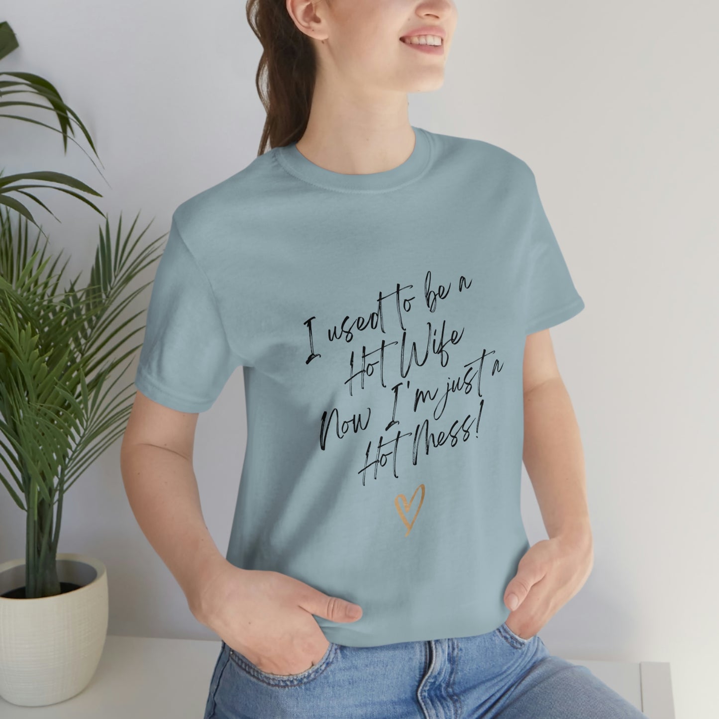 Hot Mess Jersey Short Sleeve Tee