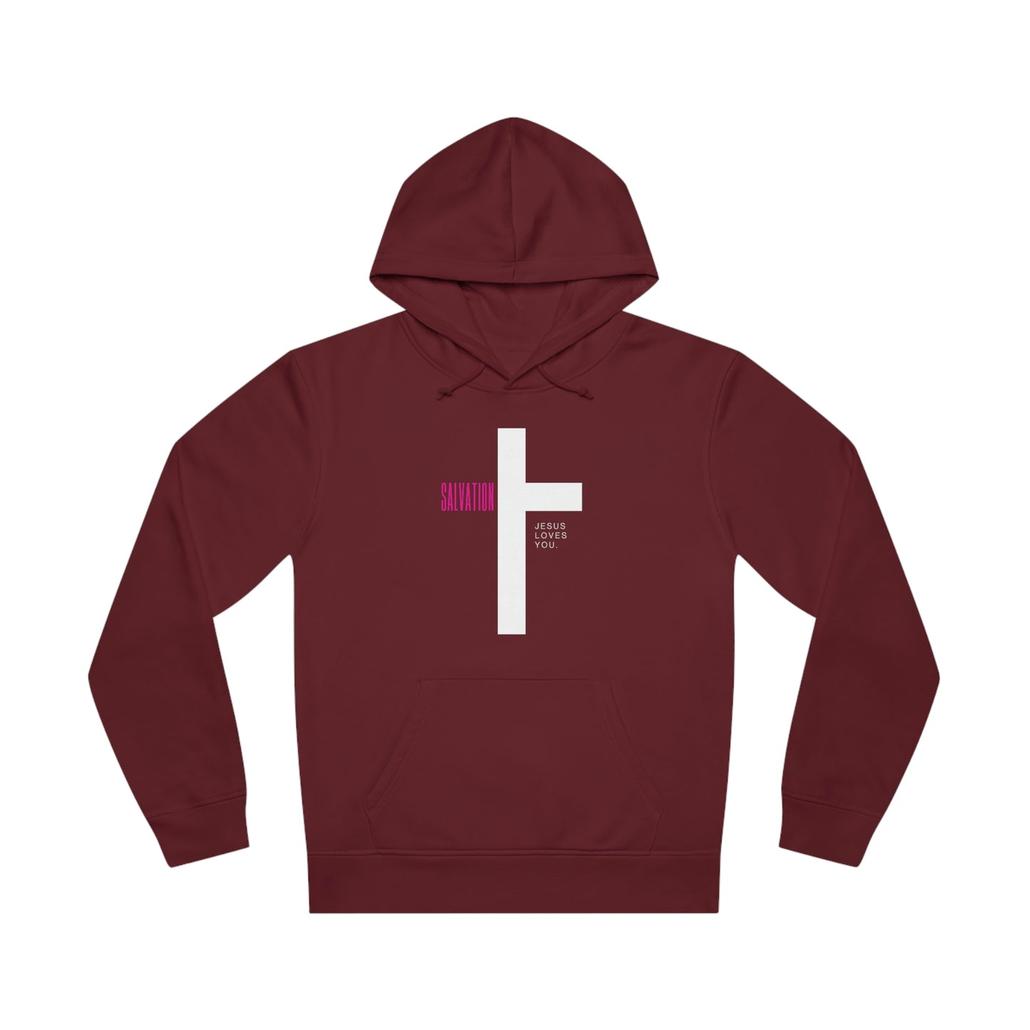 Women’s Drummer Hoodie - Salvation Jesus Loves You