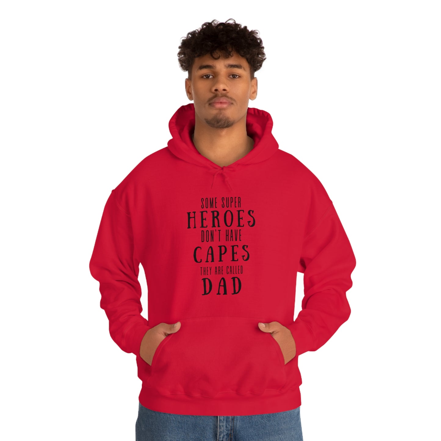 Superhero Dad | Unisex Heavy Blend™ Hooded Sweatshirt