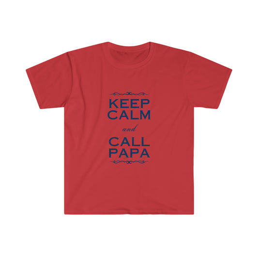 Keep Calm & Call Papa Softstyle T-Shirt