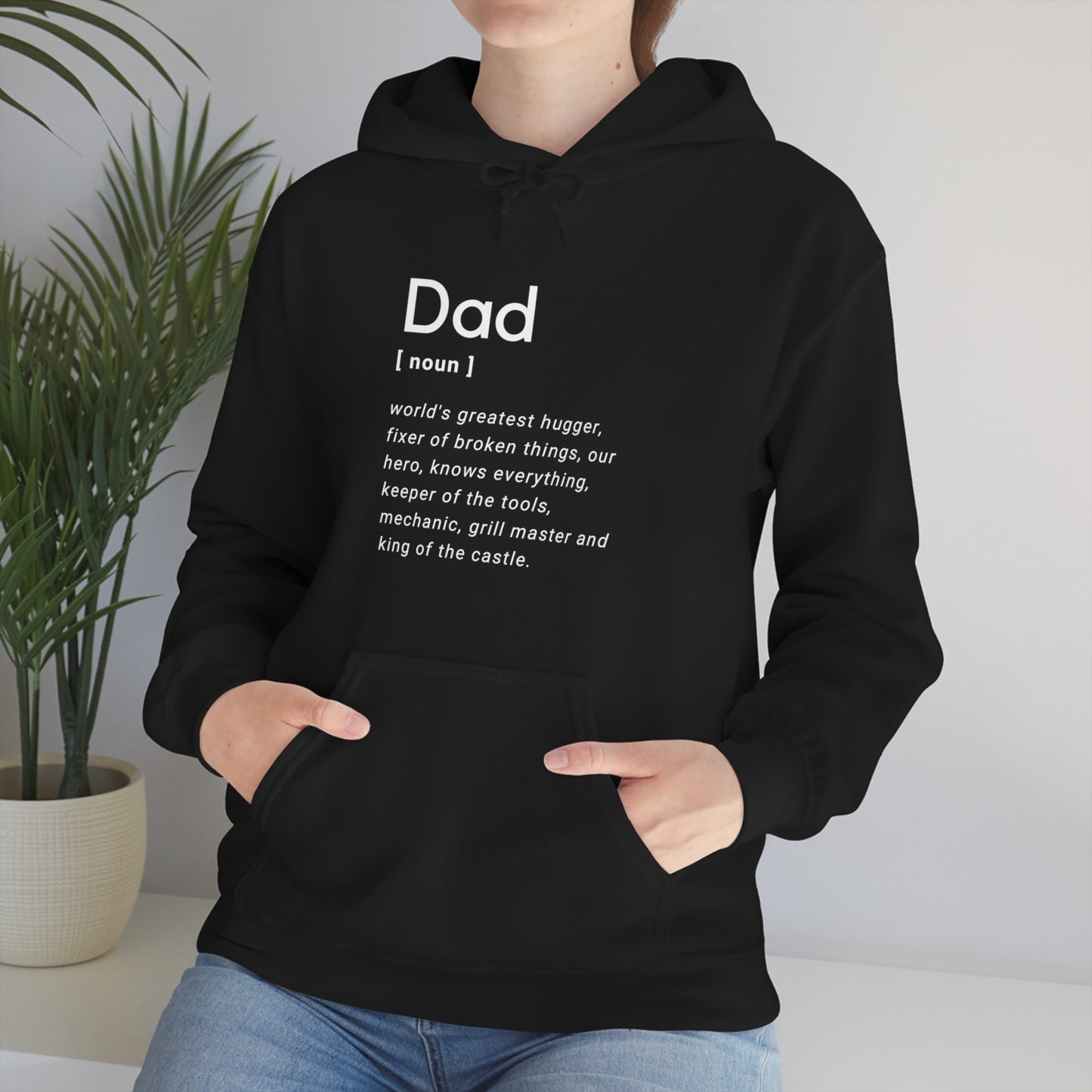 Dad Definition | Unisex Heavy Blend™ Hooded Sweatshirt