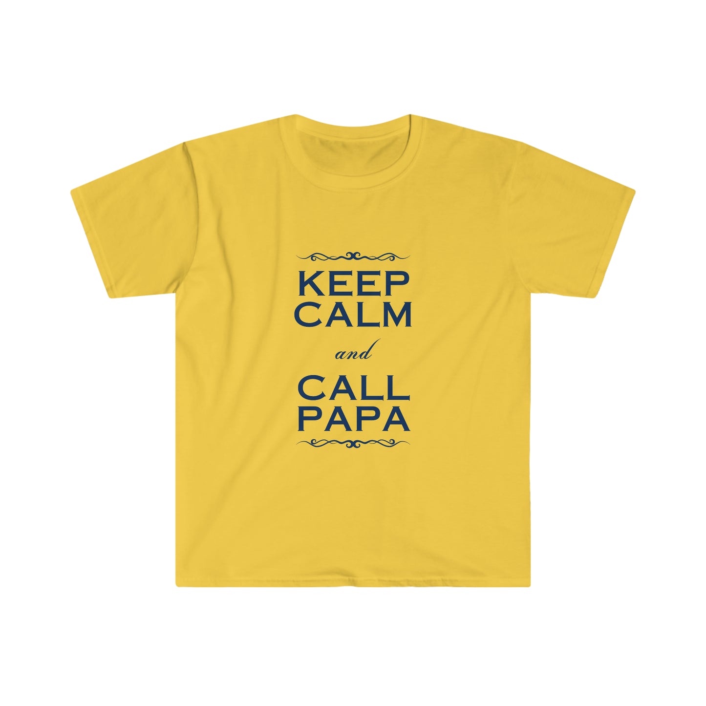 Keep Calm & Call Papa Softstyle T-Shirt