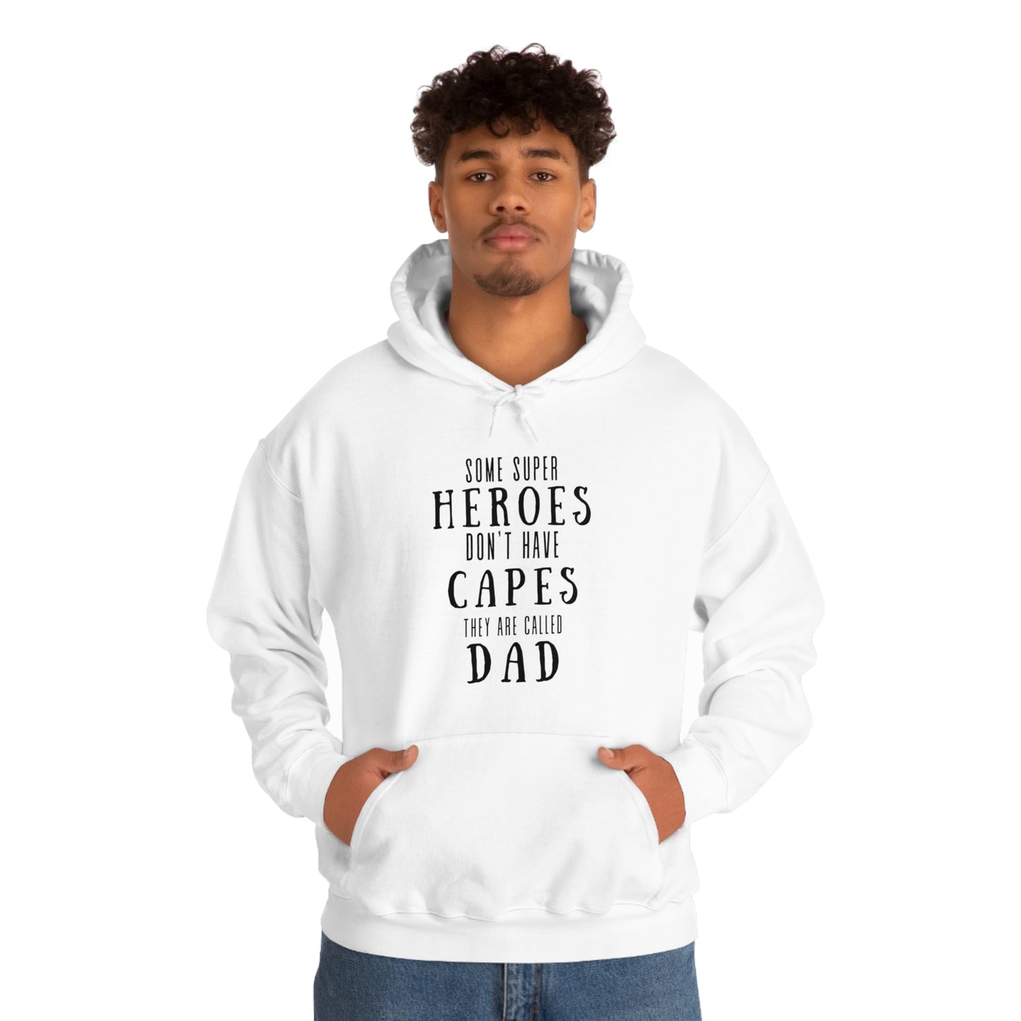 Superhero Dad | Unisex Heavy Blend™ Hooded Sweatshirt