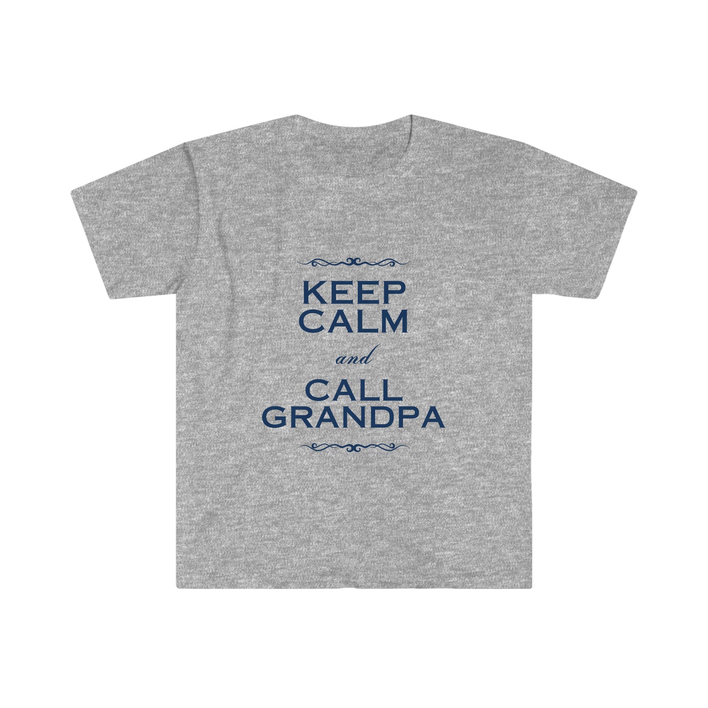 Keep Calm & Call Grandpa Softstyle T-Shirt