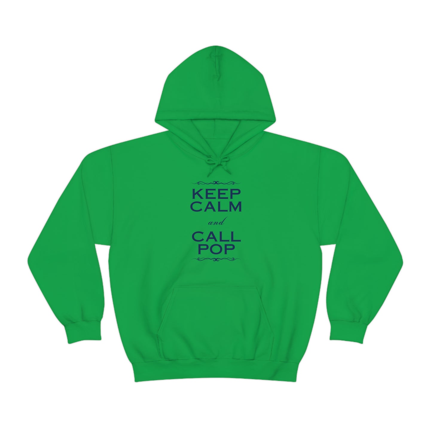 Keep Calm & Call Pop | Unisex Heavy Blend™ Hooded Sweatshirt