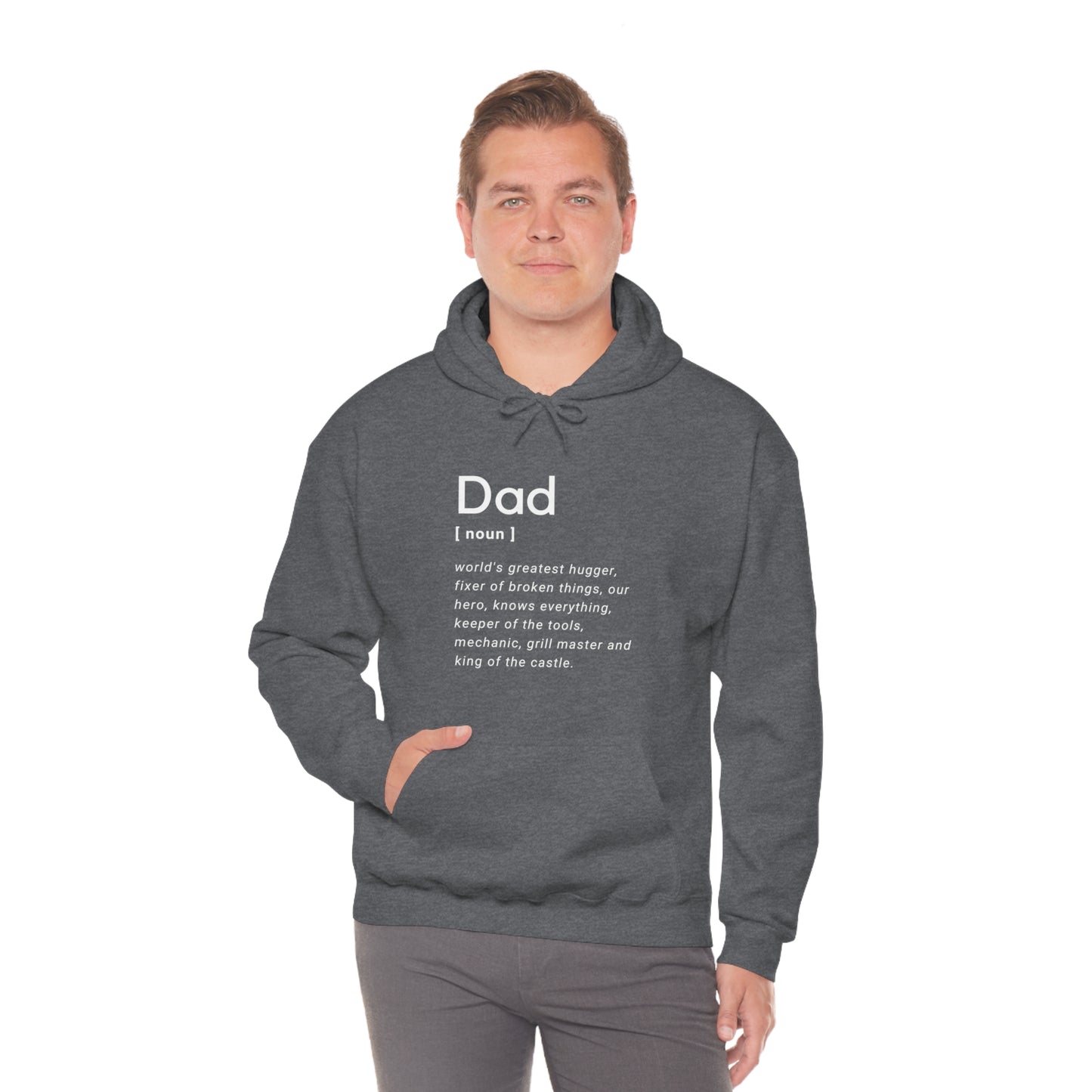 Dad Definition | Unisex Heavy Blend™ Hooded Sweatshirt