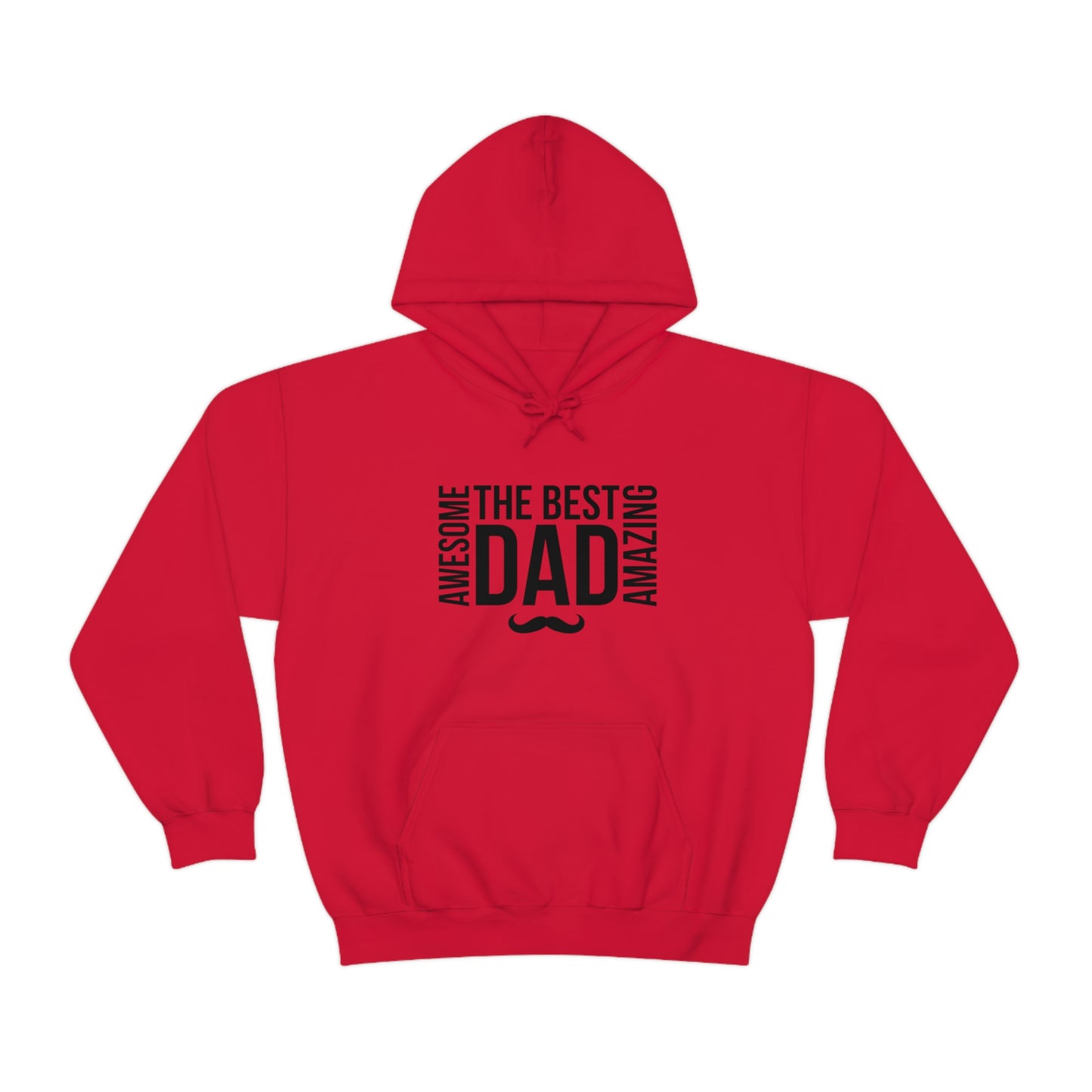 Awesome Best Amazing Dad | Unisex Heavy Blend™ Hooded Sweatshirt