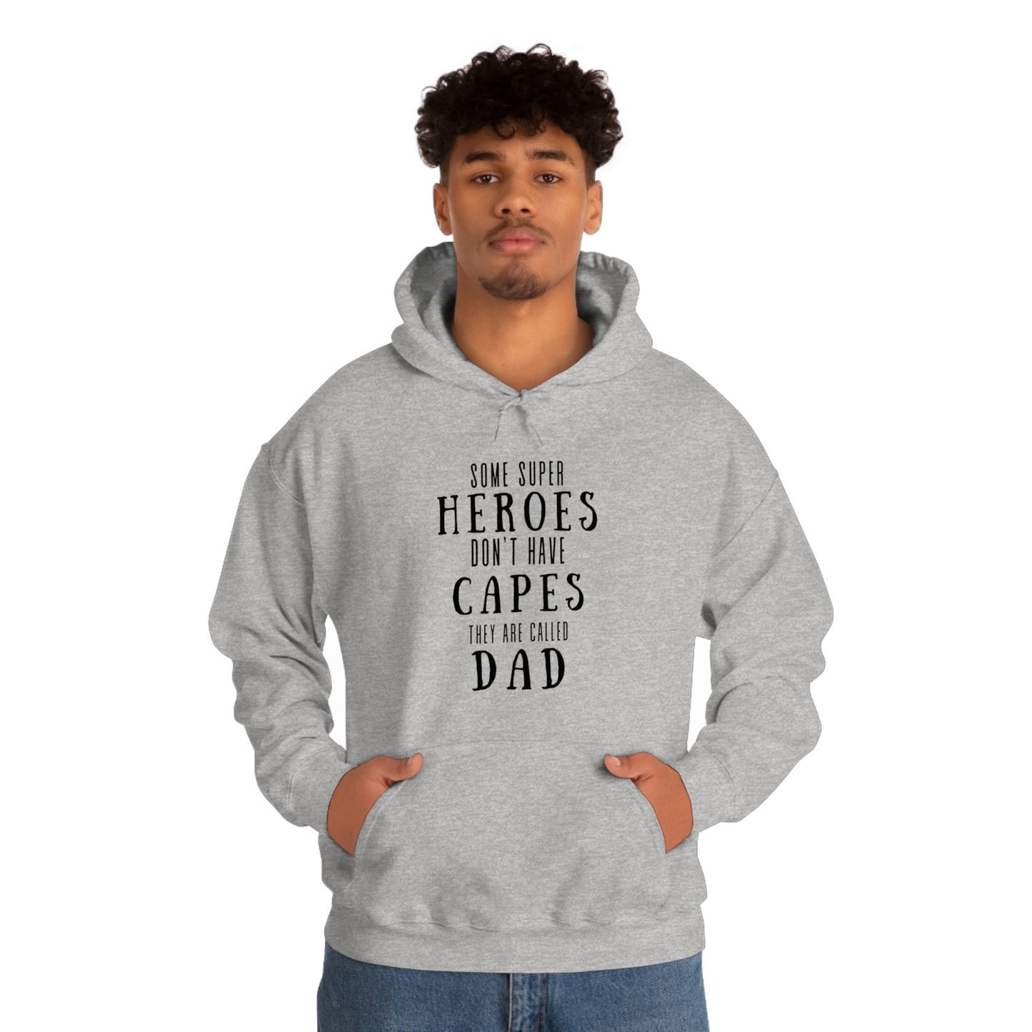 Superhero Dad | Unisex Heavy Blend™ Hooded Sweatshirt