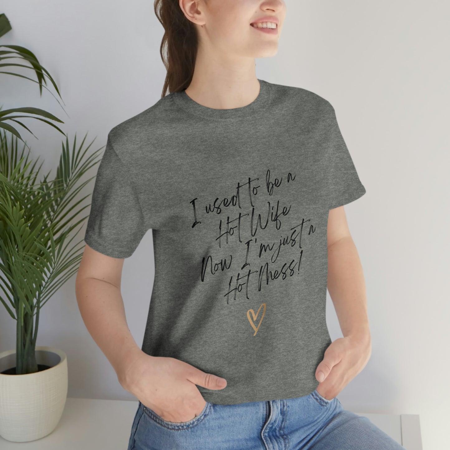 Hot Mess Jersey Short Sleeve Tee