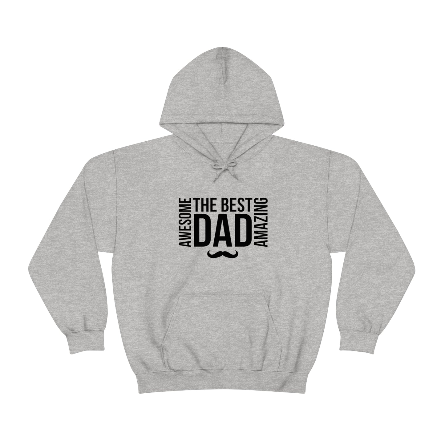 Awesome Best Amazing Dad | Unisex Heavy Blend™ Hooded Sweatshirt