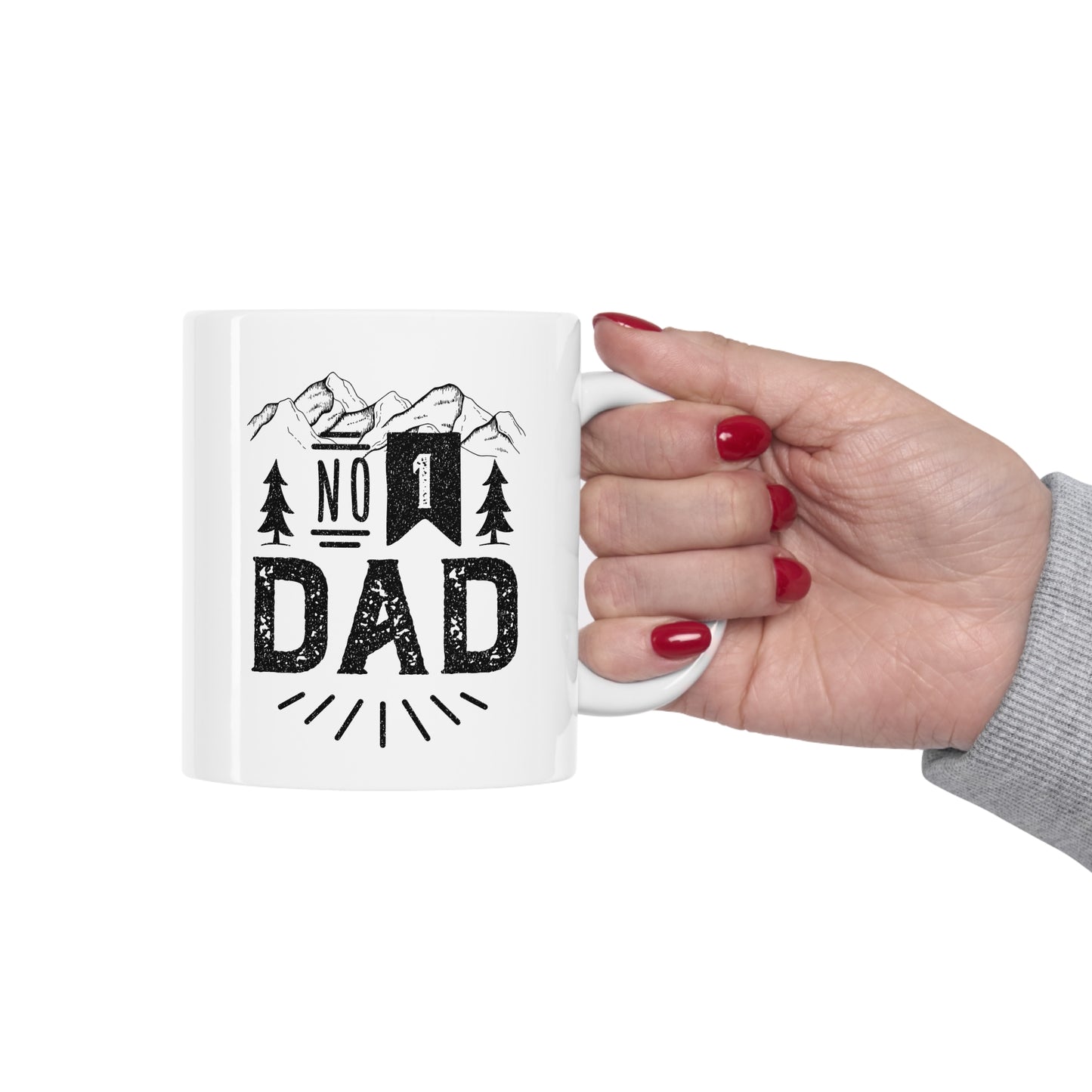 No 1 Dad | Ceramic Mug 11oz