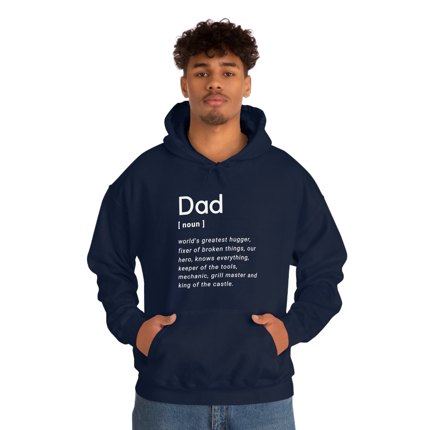 Dad Definition | Unisex Heavy Blend™ Hooded Sweatshirt