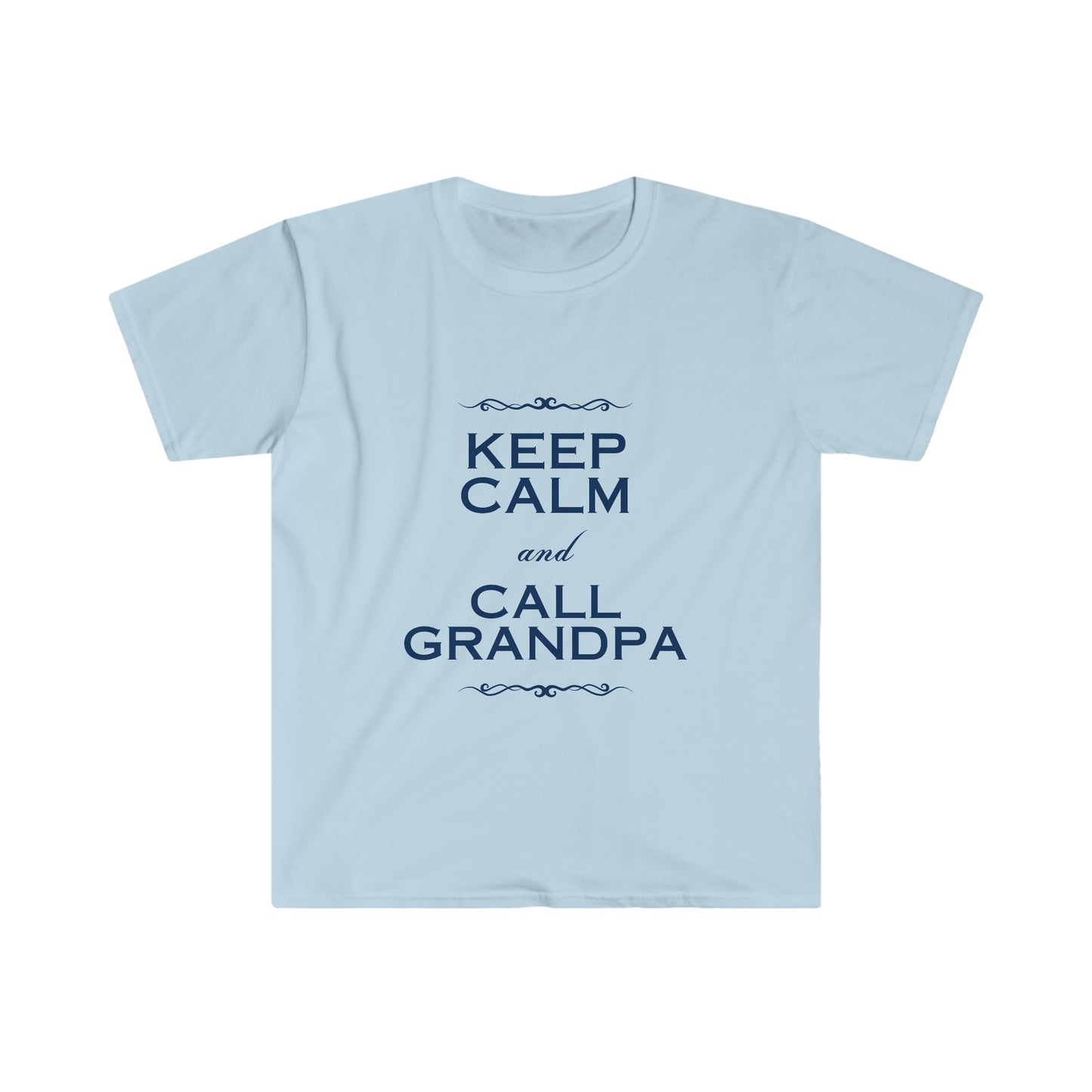 Keep Calm & Call Grandpa Softstyle T-Shirt