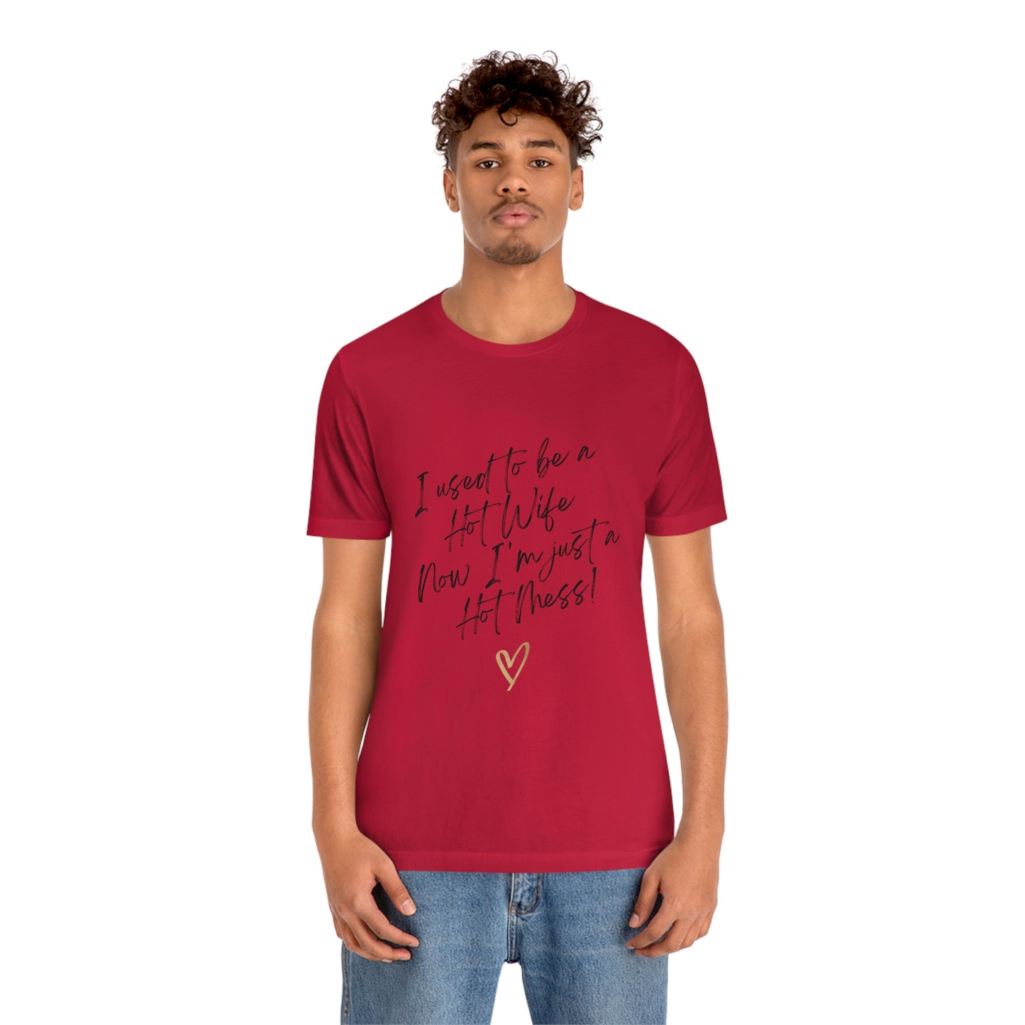 Hot Mess Jersey Short Sleeve Tee