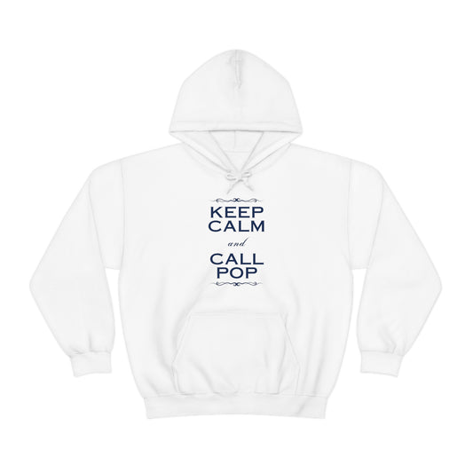 Keep Calm & Call Pop | Unisex Heavy Blend™ Hooded Sweatshirt