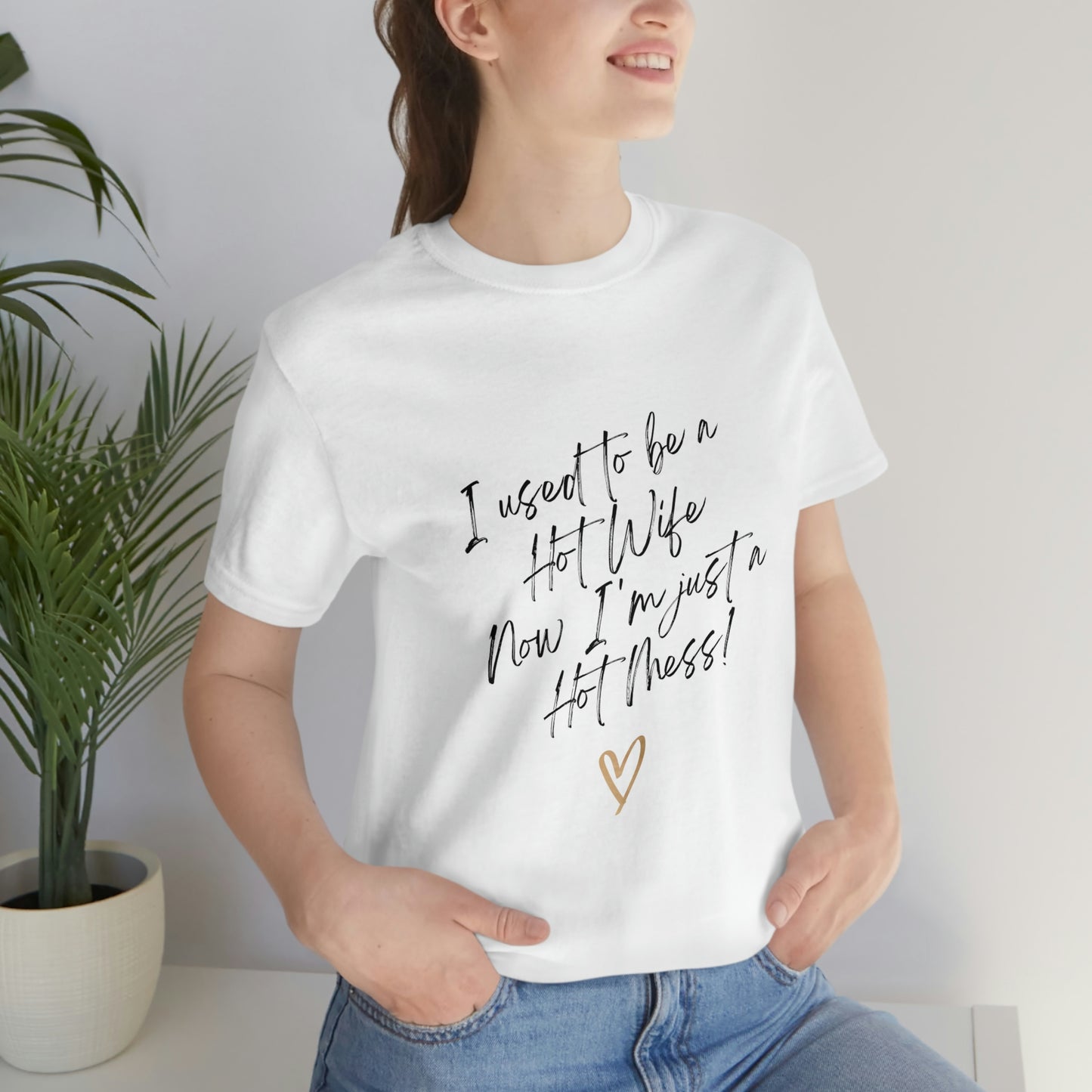 Hot Mess Jersey Short Sleeve Tee