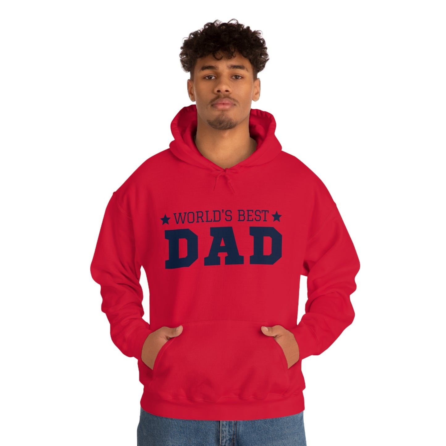 World's Best Dad | Unisex Heavy Blend™ Hooded Sweatshirt