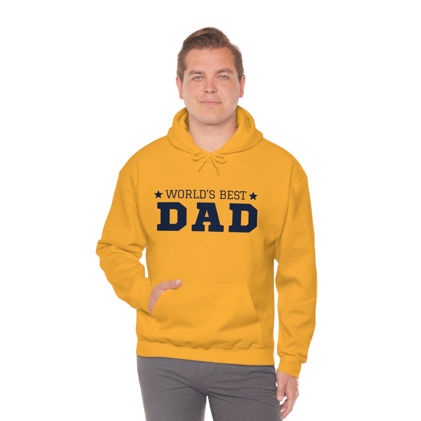 World's Best Dad | Unisex Heavy Blend™ Hooded Sweatshirt