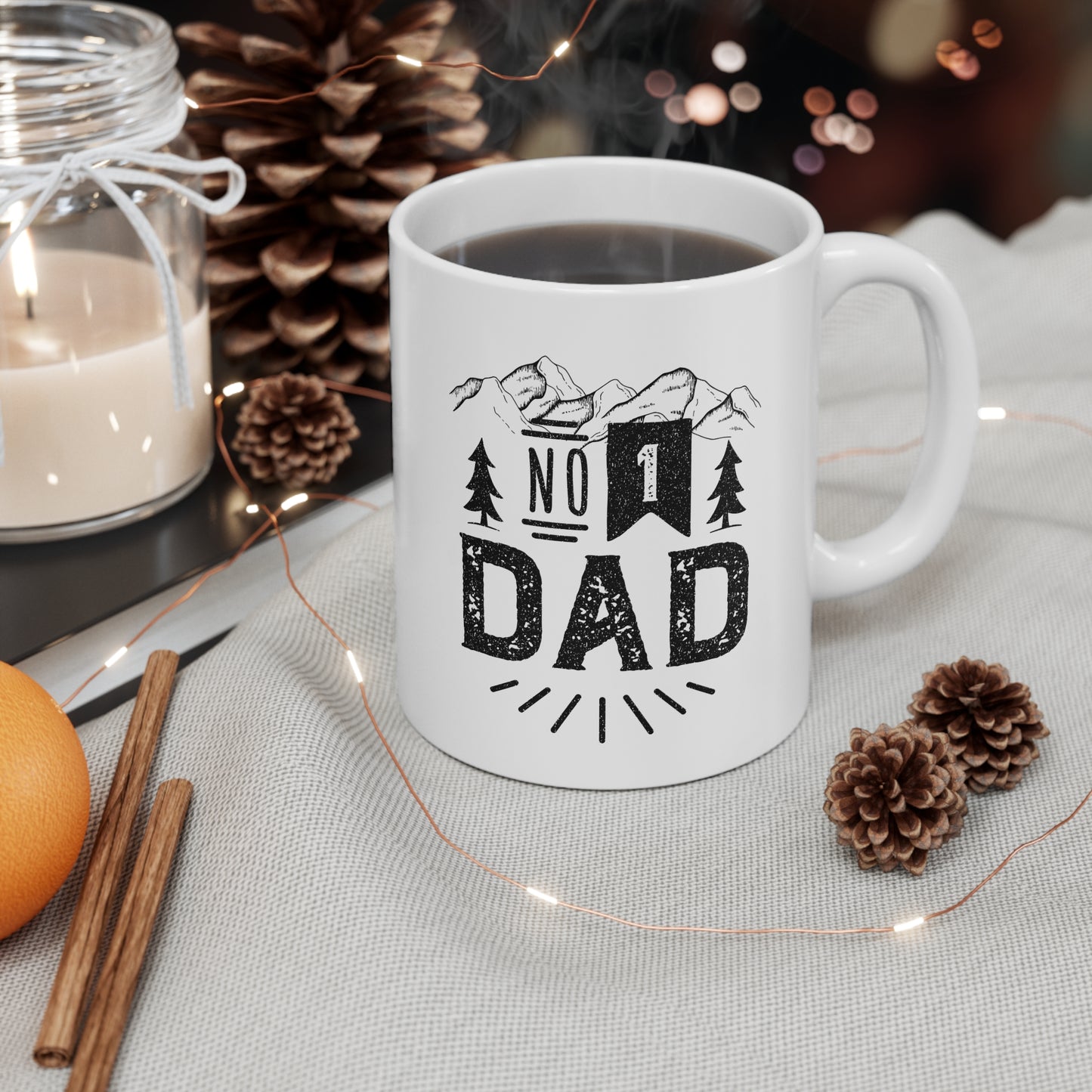 No 1 Dad | Ceramic Mug 11oz