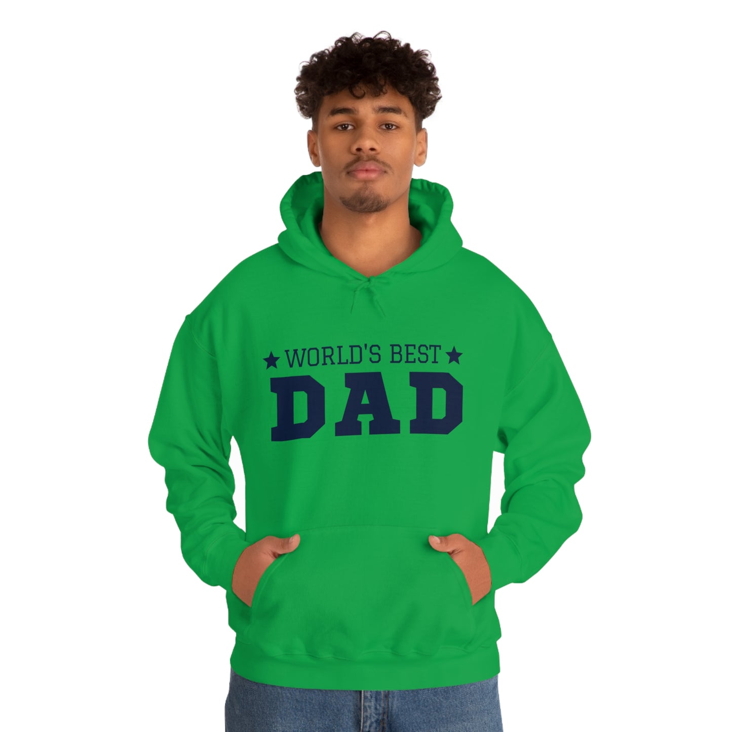 World's Best Dad | Unisex Heavy Blend™ Hooded Sweatshirt