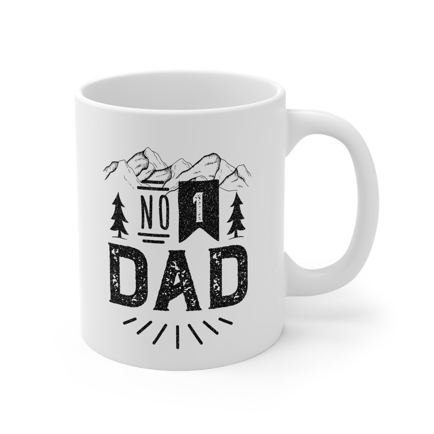 No 1 Dad | Ceramic Mug 11oz