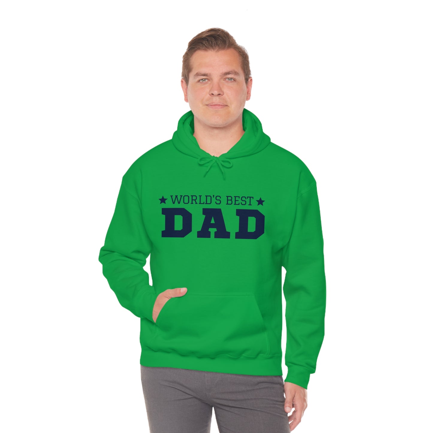 World's Best Dad | Unisex Heavy Blend™ Hooded Sweatshirt