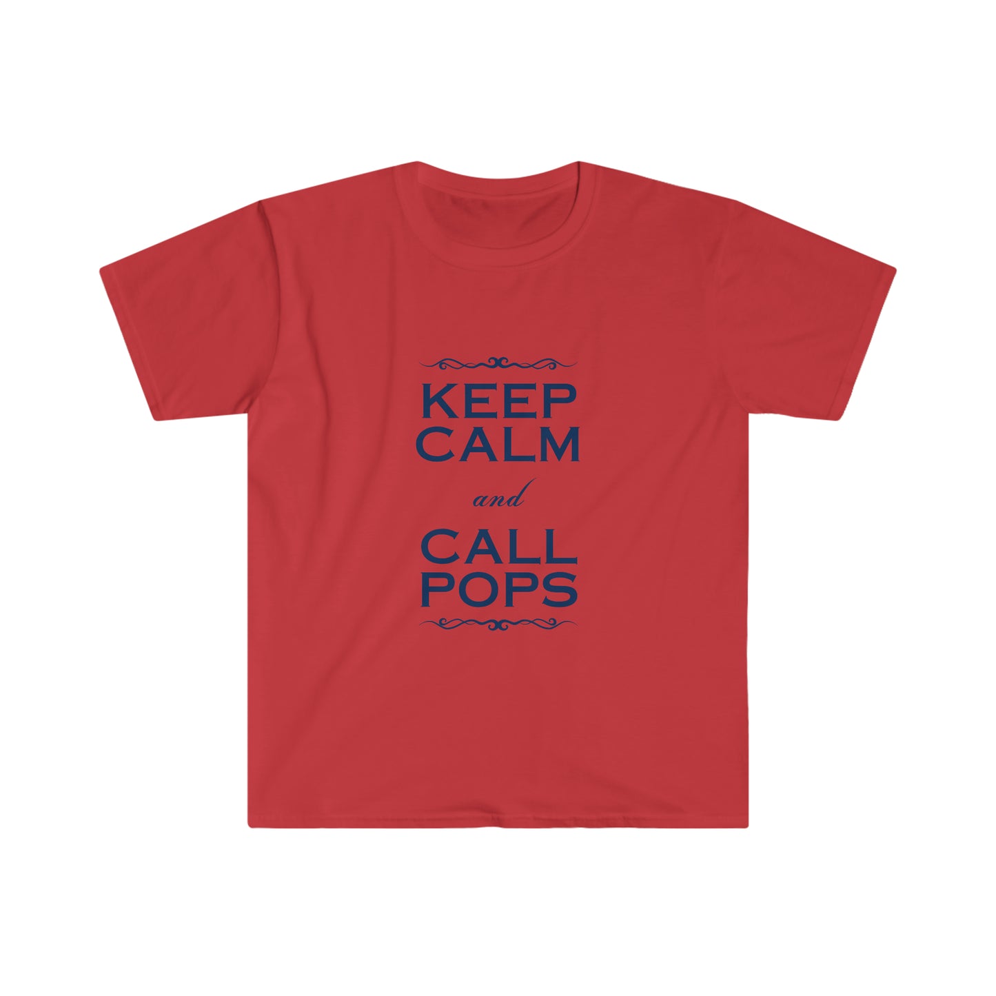 Keep Calm & Call Pops Softstyle T-Shirt