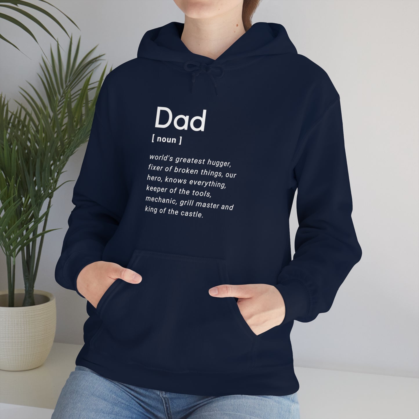 Dad Definition | Unisex Heavy Blend™ Hooded Sweatshirt