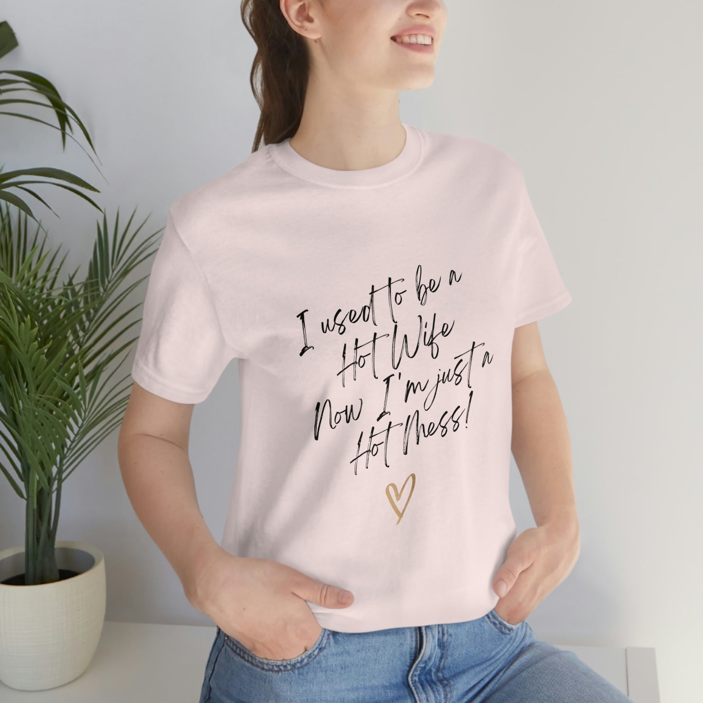 Hot Mess Jersey Short Sleeve Tee