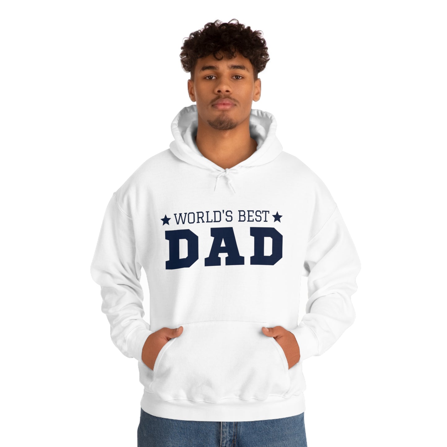 World's Best Dad | Unisex Heavy Blend™ Hooded Sweatshirt