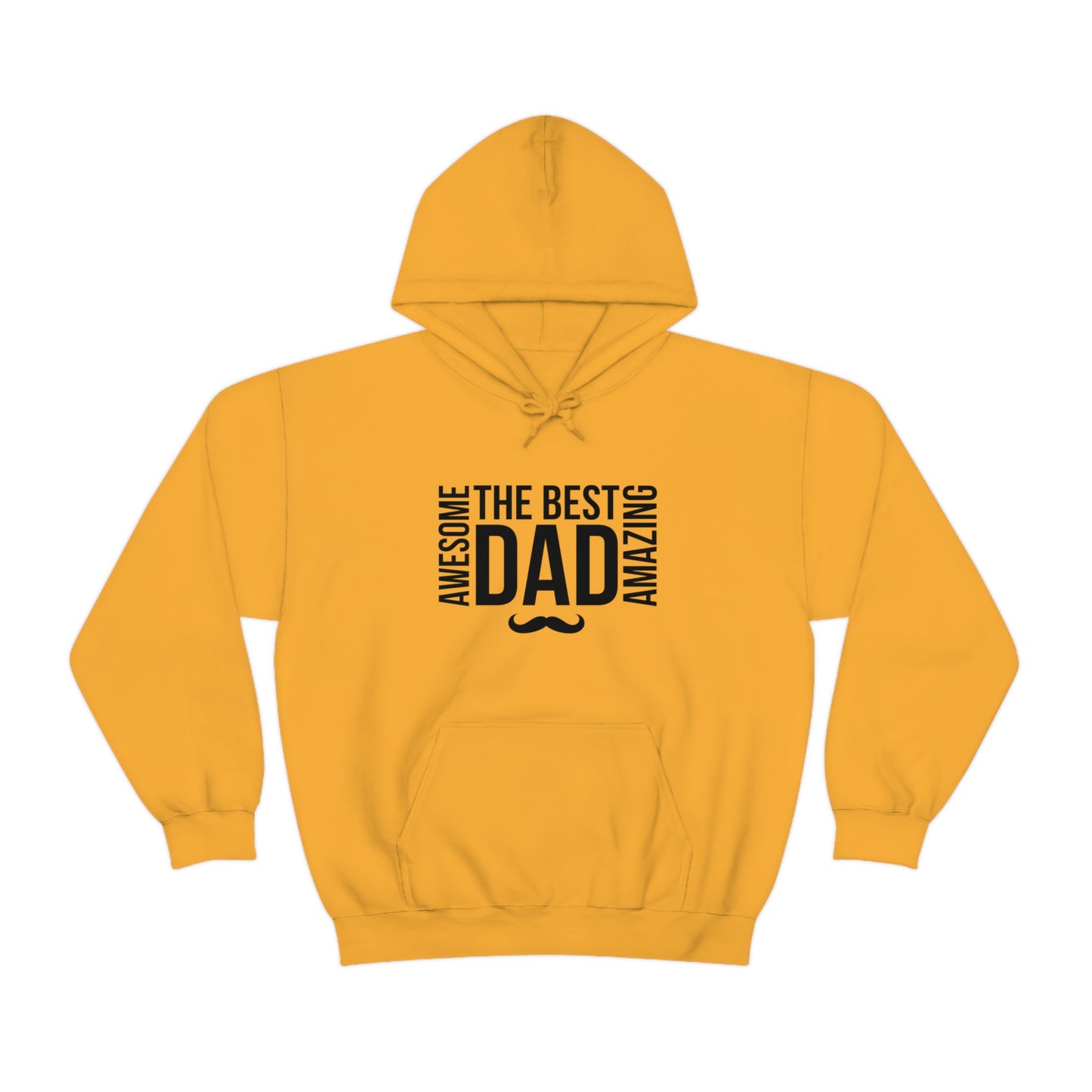 Awesome Best Amazing Dad | Unisex Heavy Blend™ Hooded Sweatshirt