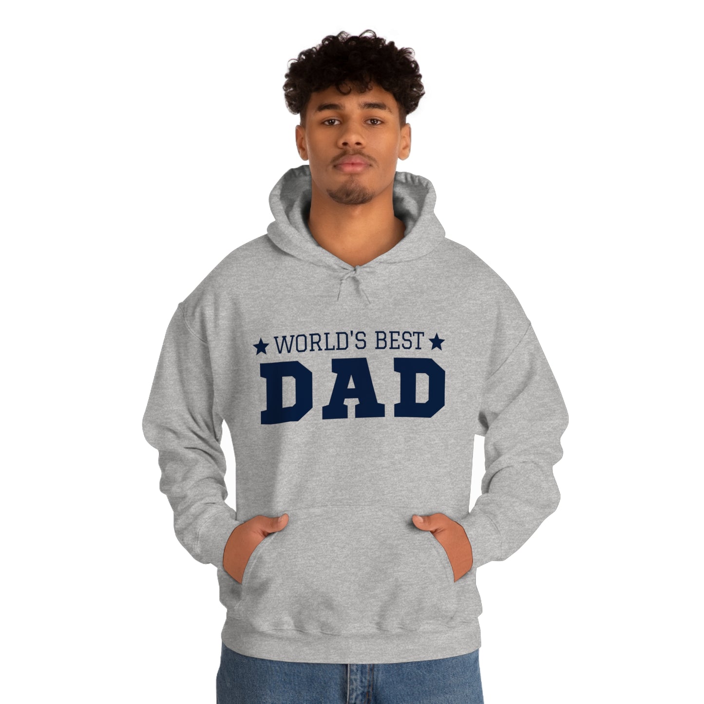 World's Best Dad | Unisex Heavy Blend™ Hooded Sweatshirt