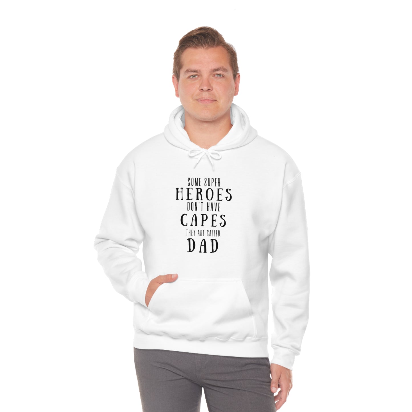 Superhero Dad | Unisex Heavy Blend™ Hooded Sweatshirt