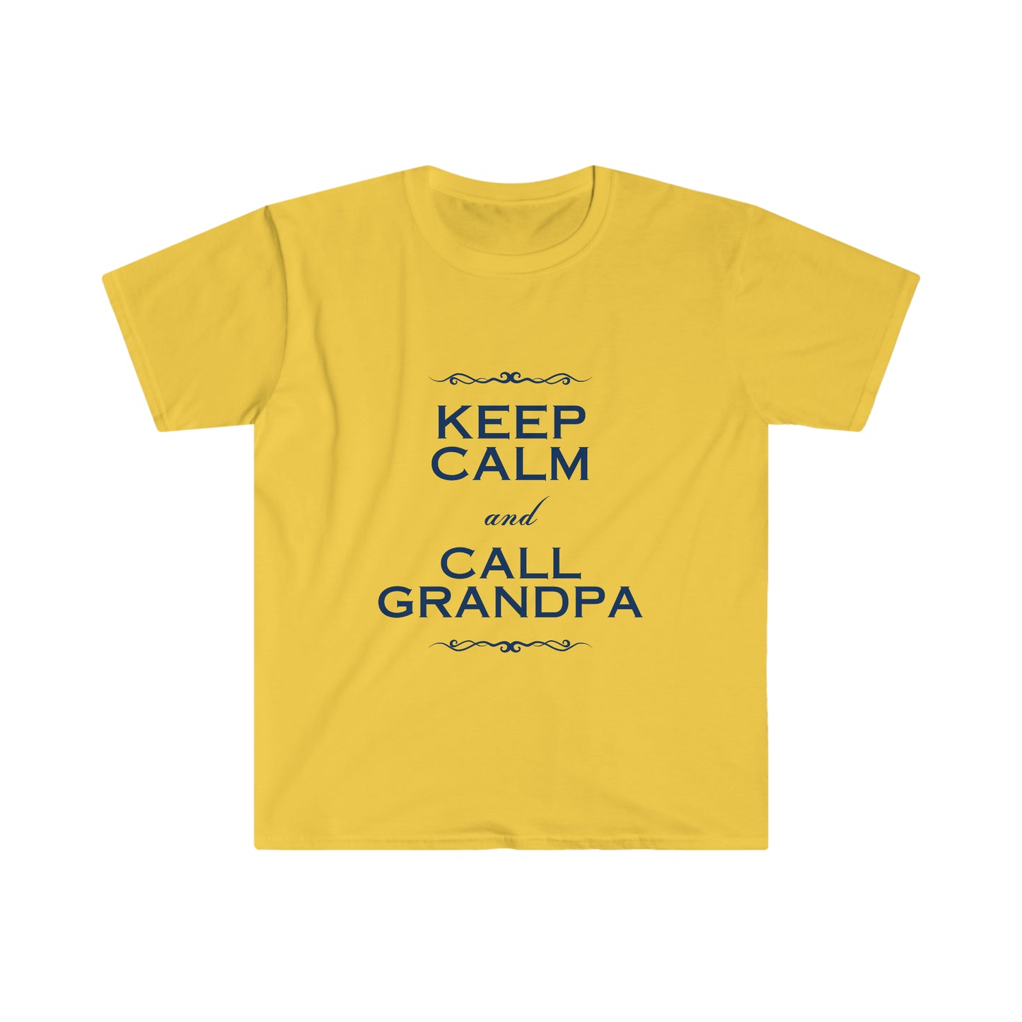 Keep Calm & Call Grandpa Softstyle T-Shirt