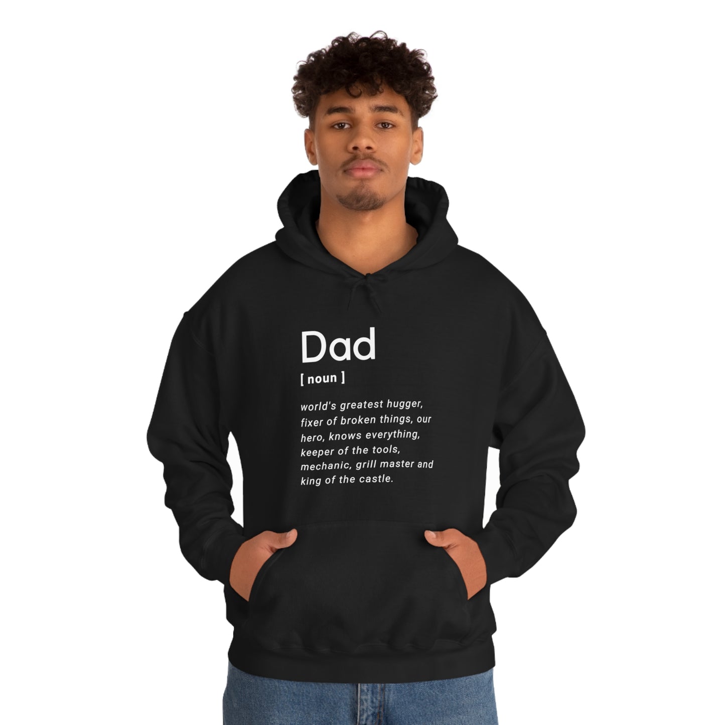 Dad Definition | Unisex Heavy Blend™ Hooded Sweatshirt