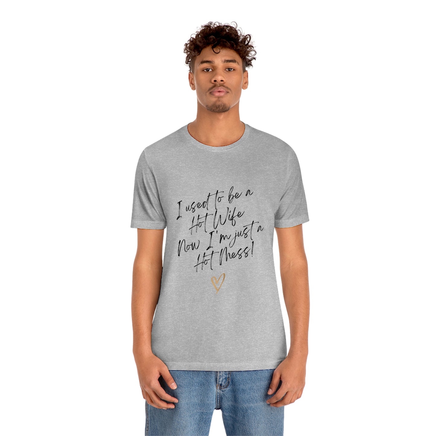 Hot Mess Jersey Short Sleeve Tee